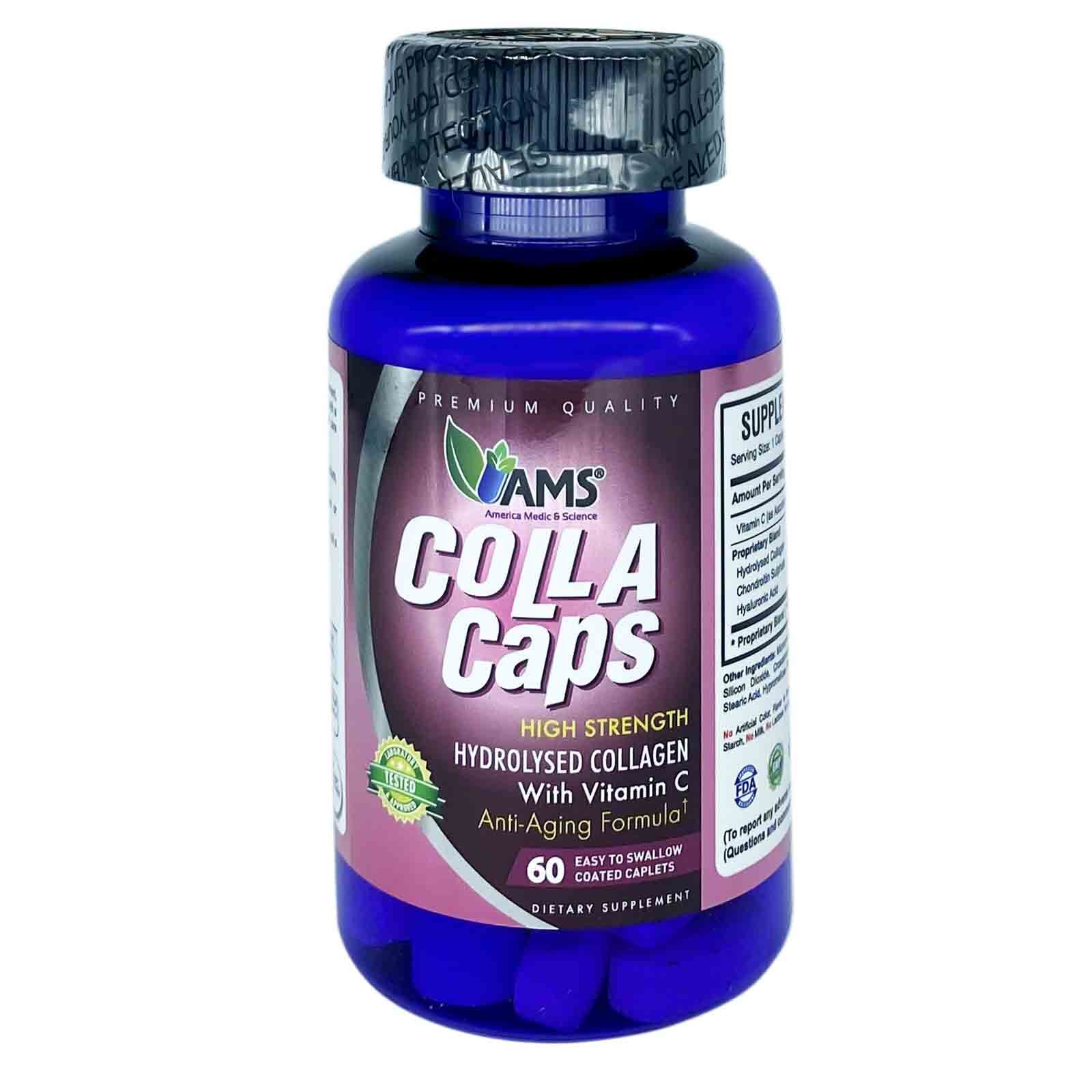 Ams Collacaps Collagen 60 Capsule
