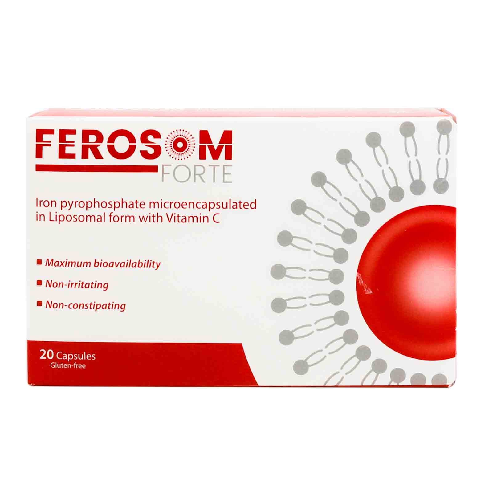 Ferosom Forte 20 Capsule