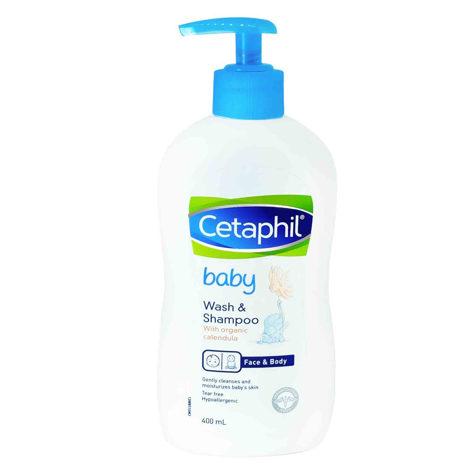 Cetaphil Baby [Calendula] Wash & Shampoo 400 Ml
