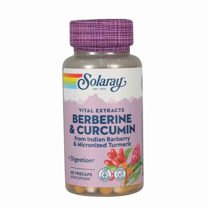 Solaray Berberine & Curcumin 60 Vegcaps