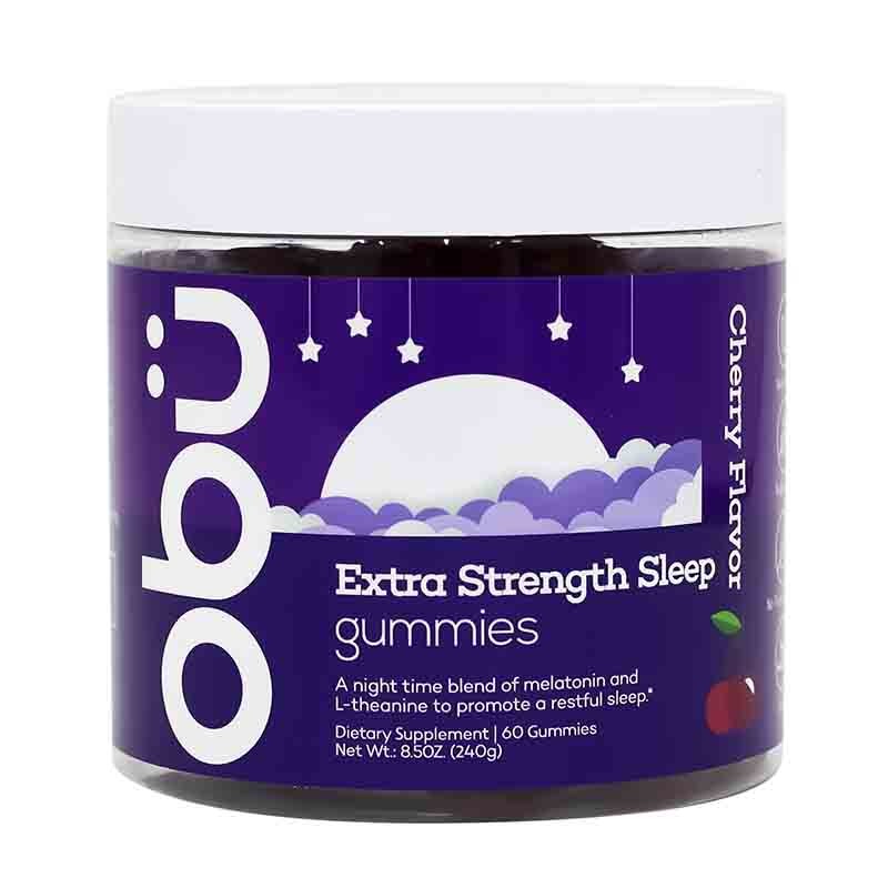 Obu Extra Strength Sleep Gummies Cherry Flavor 60 Pcs