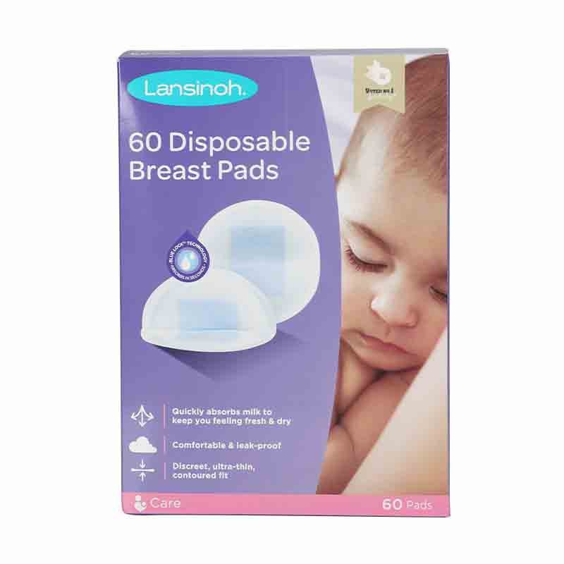 Lansinoh Disposable Breast Pads 60 Pieces [T0920]