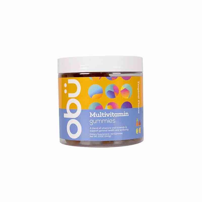 Obu Multivitamin For Adults Tropical Flavor 60 Gummies