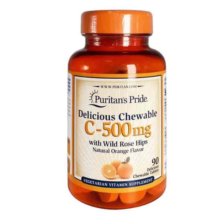 P.Pride Vit C 500 Mg Chewable Tab 90'S