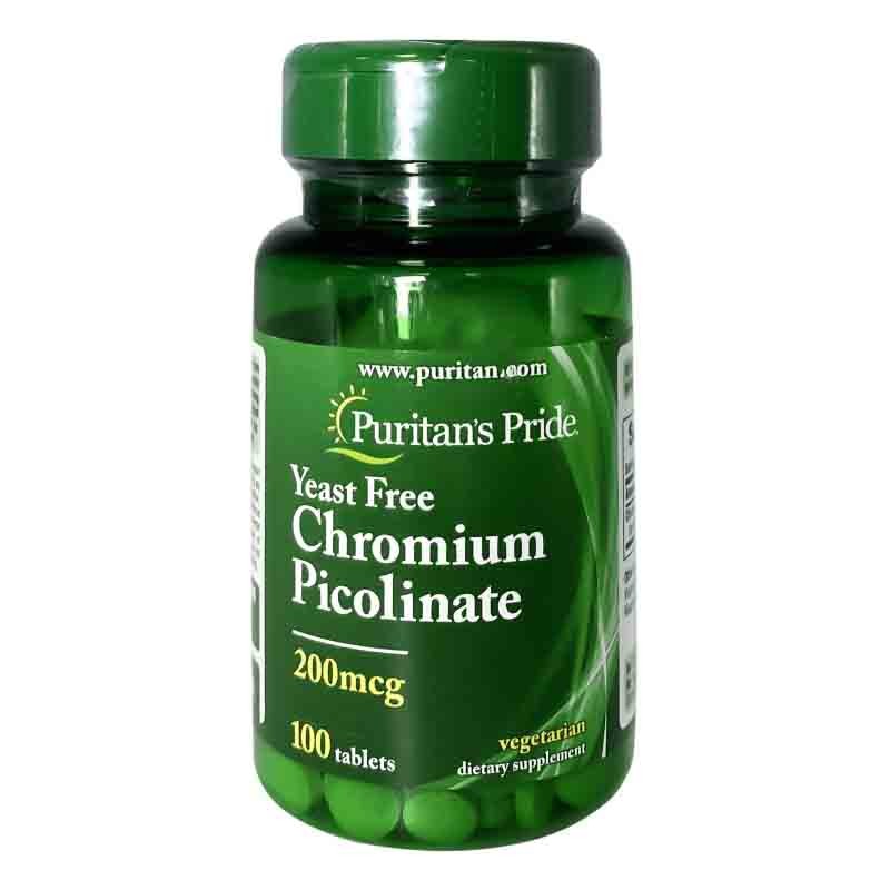 P.Pride Chromium Picolinate 200 Mcg Tabs 100'S