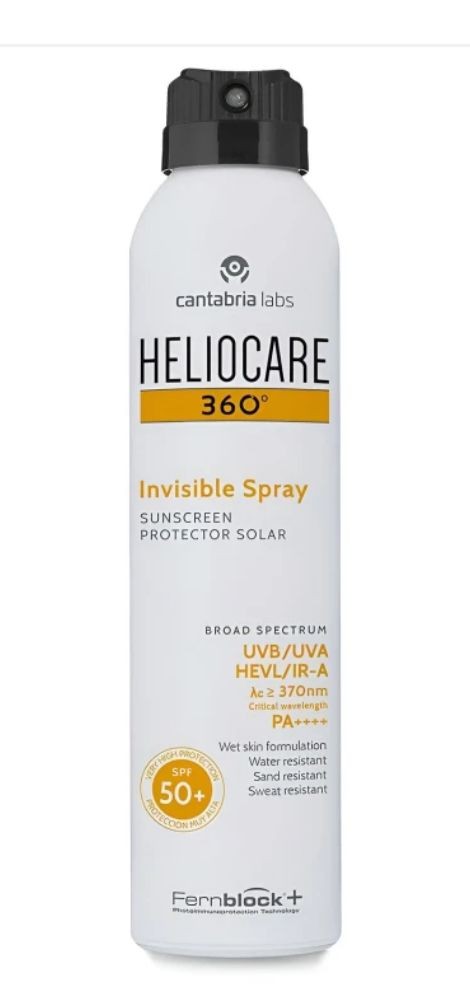 CANTABRIA HELIOCARE 360 INVISIBLE SPRAY SPF50+ 200ML