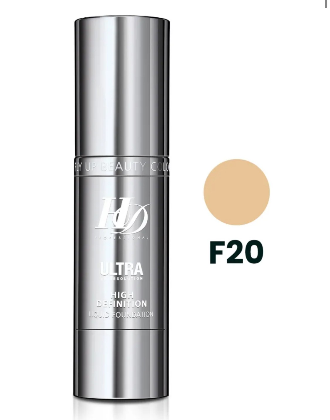 LIQUID FOUNDATION HD FLYUP NATURAL BEIGE F20 30ml