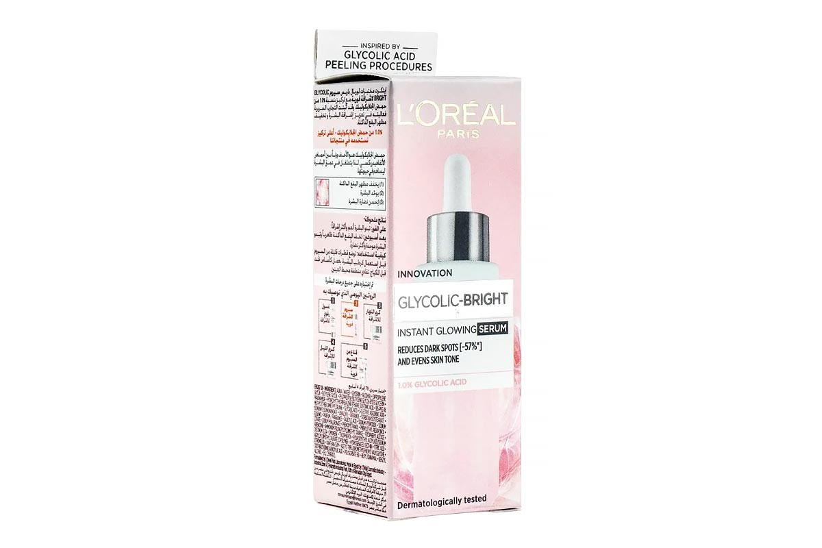LOREAL GLYCOLIC BRIGHT SERUM 30 ML