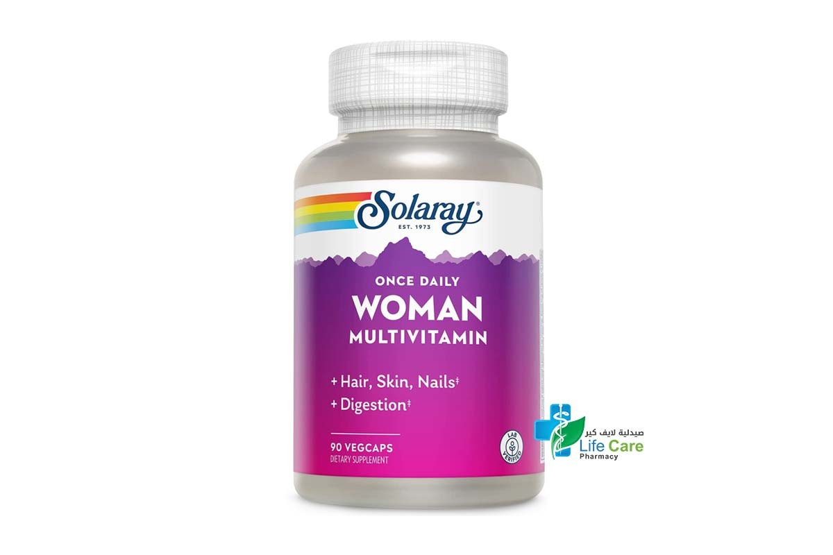 Solaray Once Daily Woman 90 Cap