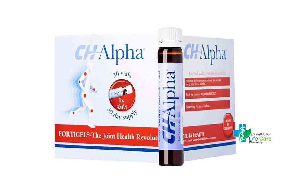 CH Alpha 30 Vials