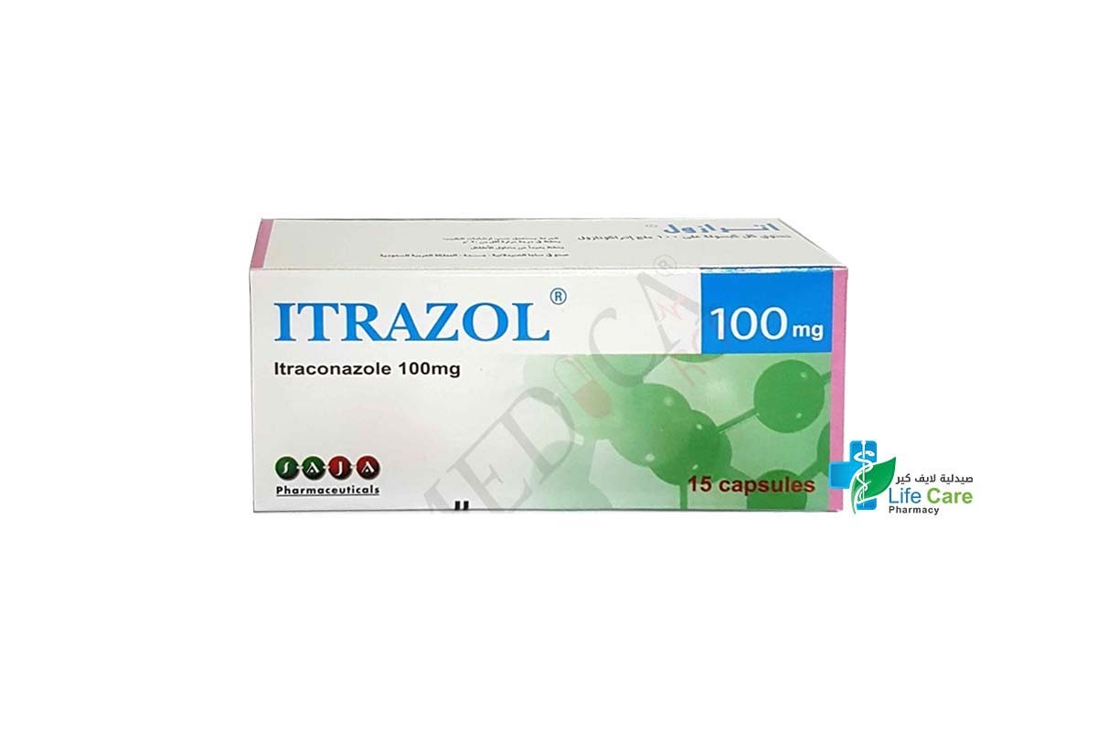 ITRAZOLE 100 MG 15 CAPSULES