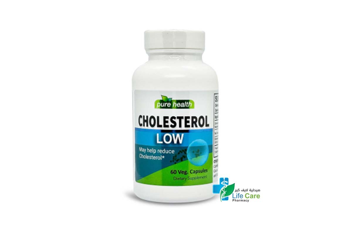 Pure Health Cholesterol Low, 60 Capsules