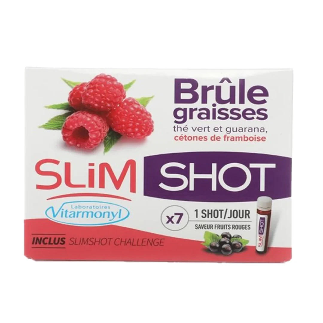slim shot brule graisse 7 vials 25ml