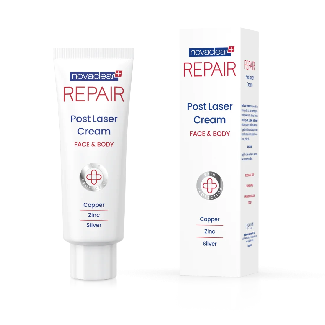 Novaclear repair post laser cream