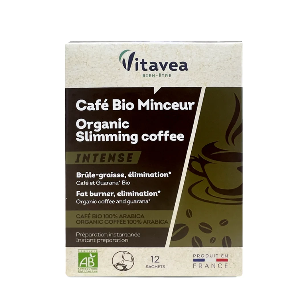 vitavea cafe bio minceur organic slimming coffee 12 sachets