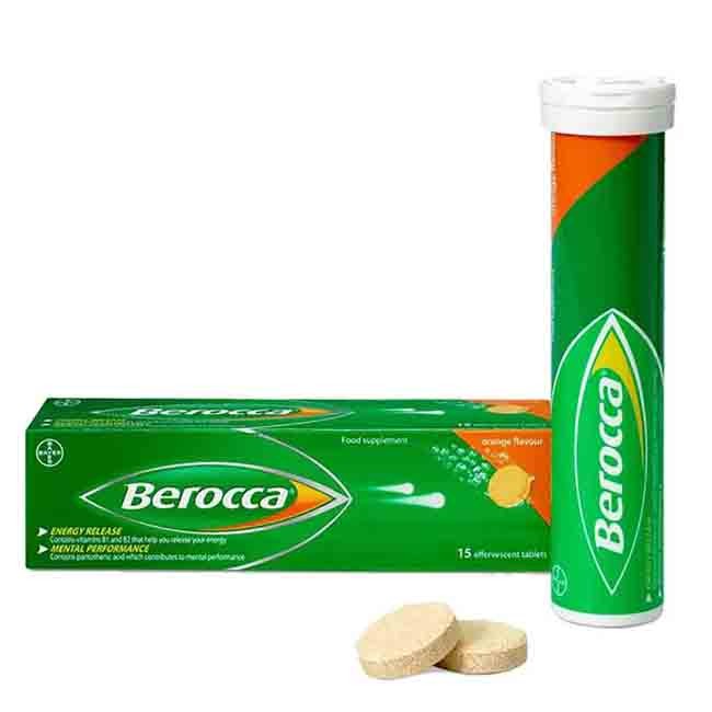 Berocca Ca + Mg Effervescent 10 Tablet 1+1