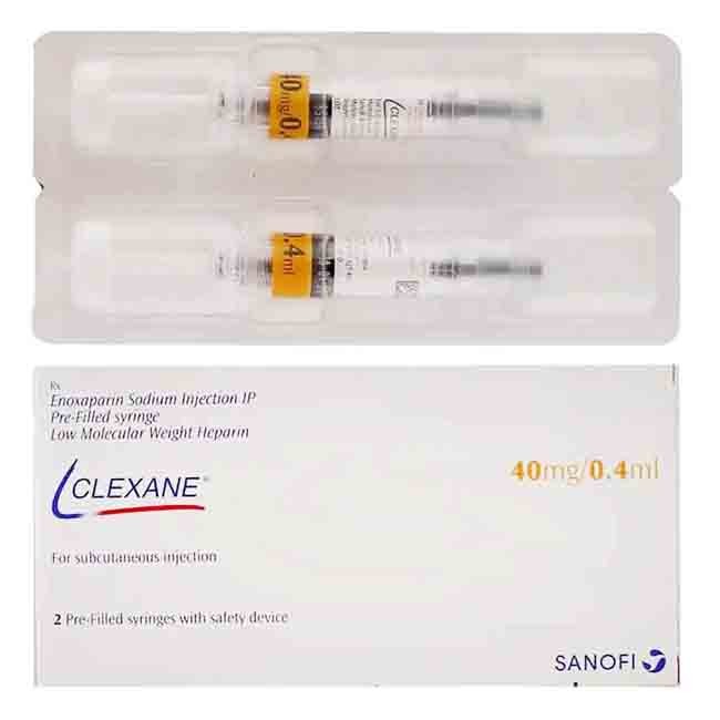 Clexane 40 Mg / 0.4 Ml 2 Syringe