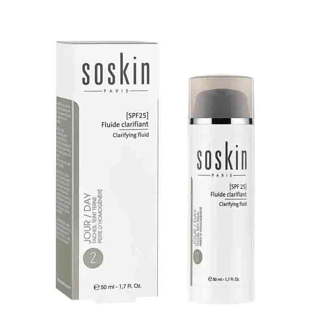 Soskin Whitening Clarifying Spf 25 Fluid 50 Ml