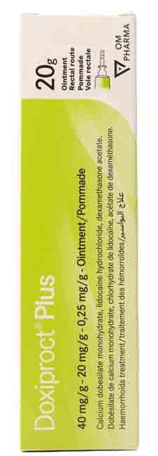 Doxiproct Plus 20 Gm Ointment
