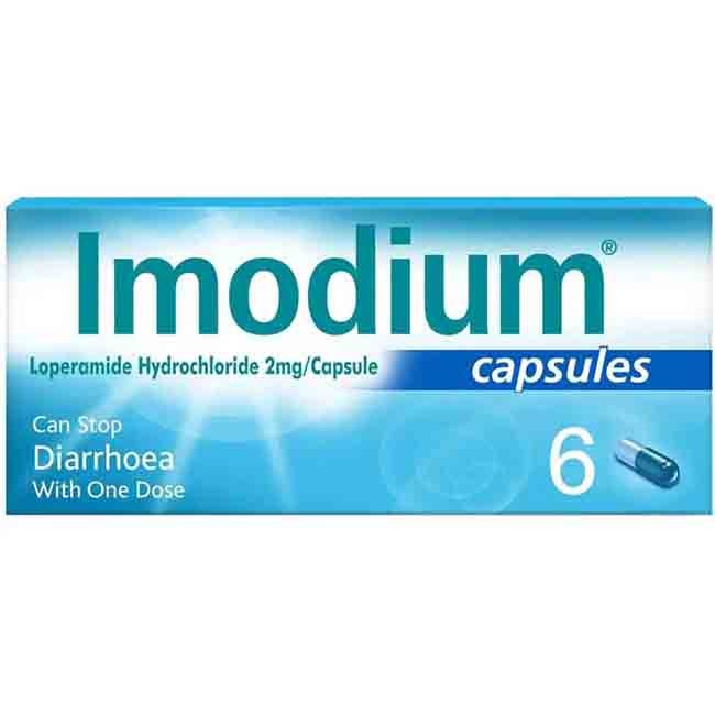 Imodium 2 Mg 6 Capsules