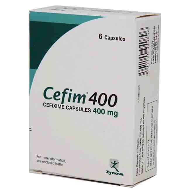 Cefim 400 Mg 6 Capsule