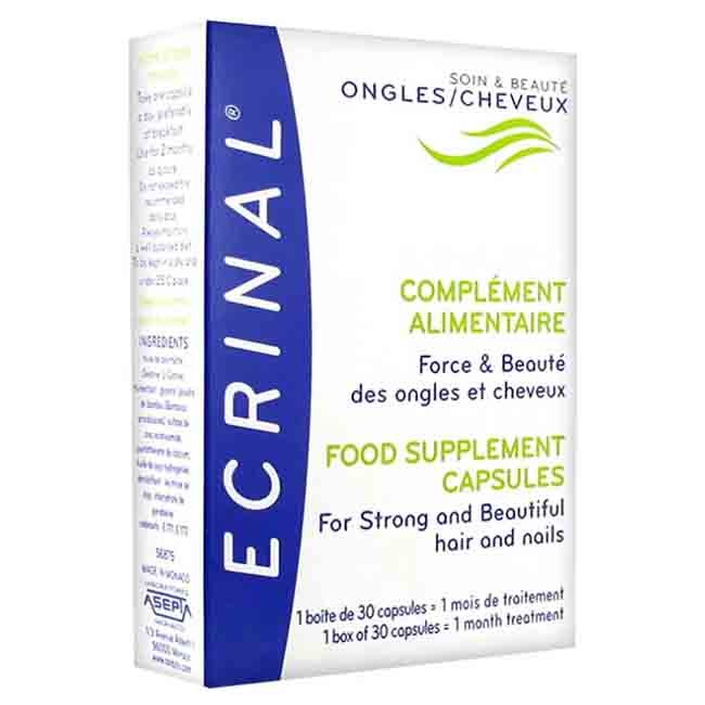 Ecrinal Hair & Nail 30 Capsules