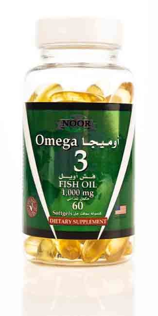 Noor Omega 3 Fish Oil 1000 Mg 60 Capsule