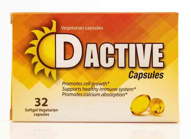 D Active Vit D 5000 Iu 32 Capsule