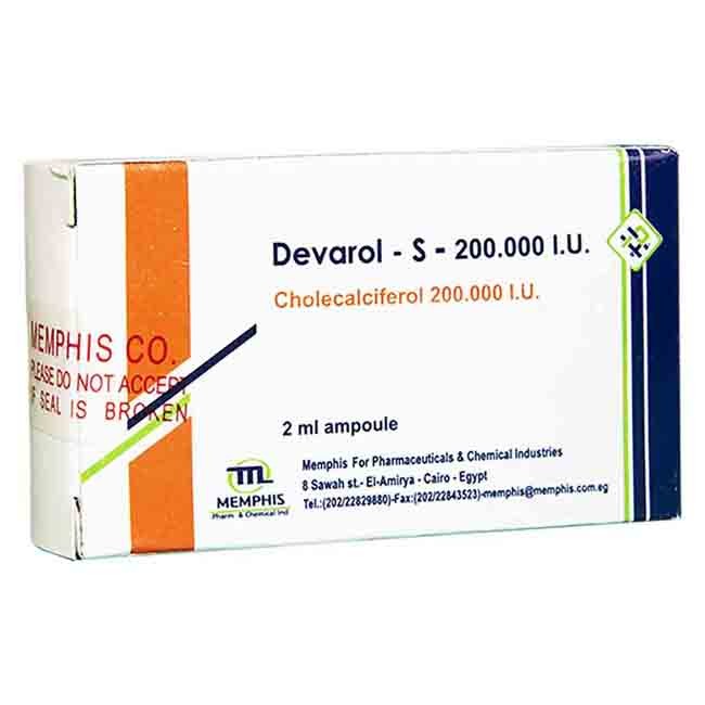 Devarol S 200000 Iu Vit-D 2 Ml 1 Ampules