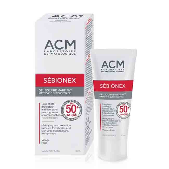 Acm Sebionex Mattifying Cream Gel Spf 50+ 40 Ml