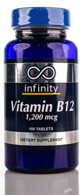 Infinity Vitamin B12 1000 Mcg 100 Tablet