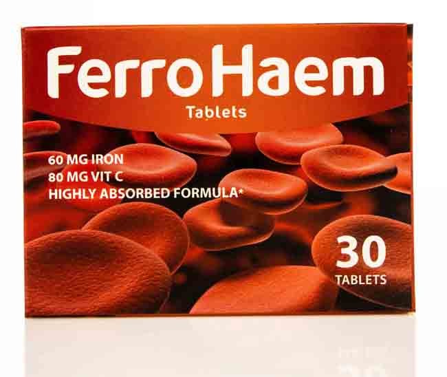 Ferrohaem 60 Mg Iron 30 Tablet