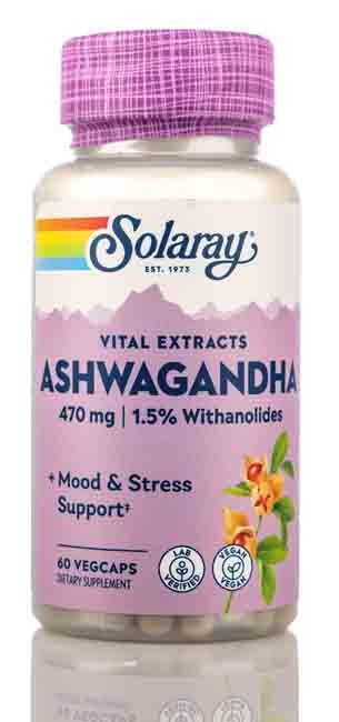 Solaray Ashwagandha 60 Capsule