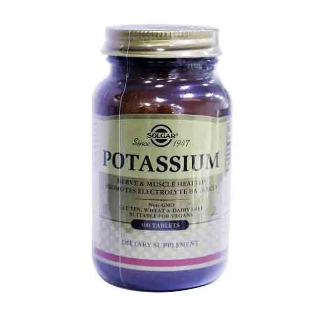 Solgar Potassium 99 Mg 100 Tablet