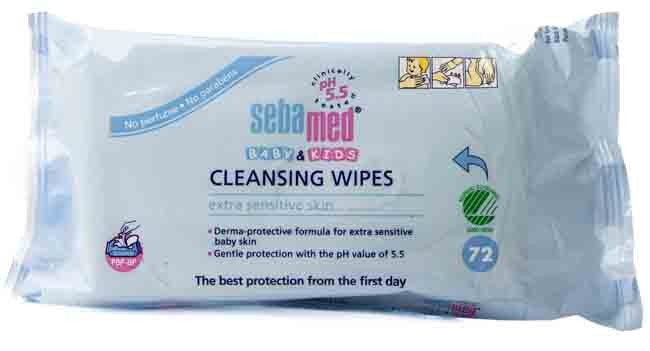 Sebamed Baby Extra Sensitive 72 Wipes