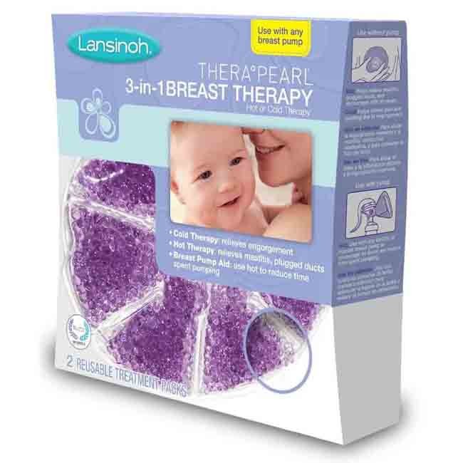 Lansinoh 3In1 Hot/Cold Breast Therapy 2 Pieces