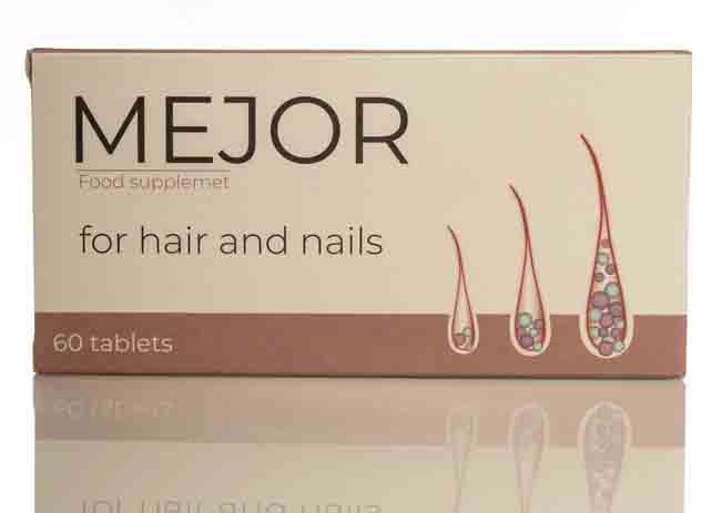 Mejor Hair And Nails 60 Tablet