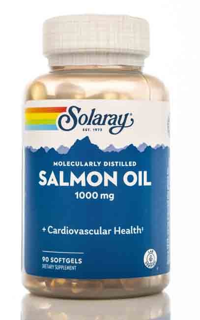 Solaray Salmon Fish Oil 1000 Mg 90 Capsule