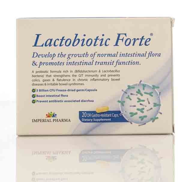 Lactobiotic Forte 20Cap