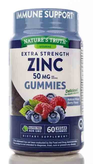 Natures Truth Zinc 50Mg Gummies 60Pcs