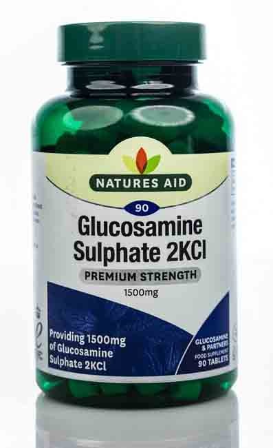 Natures Aid Glucosamine Sulphate 1500Mg 90Tab