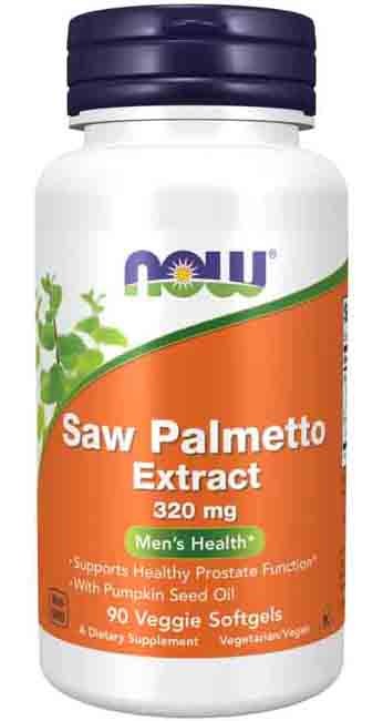 Now Saw Palmetto Extract 320Mg 90Softgels