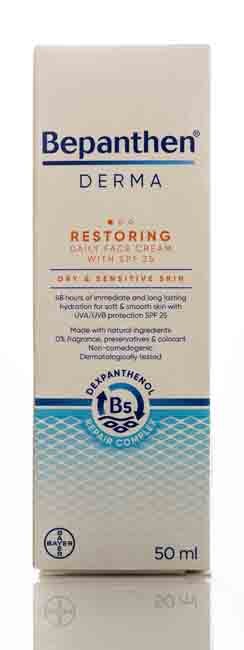 Bepanthen Restore Face Spf 25 Cr 50Ml