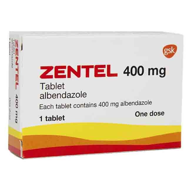 Zentel 400 Mg 1 Tablet