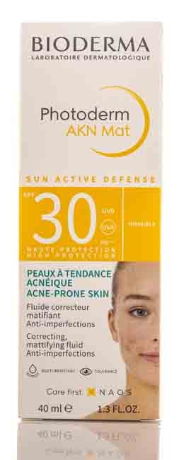 Bioderma Photoderm Akn Mat Spf 30+ 40 Ml