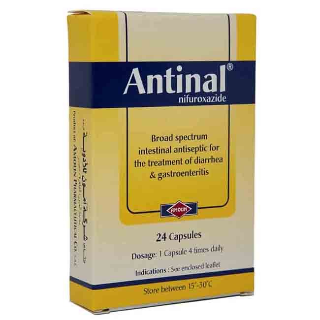 Antinal 200 Mg 24 Capsule