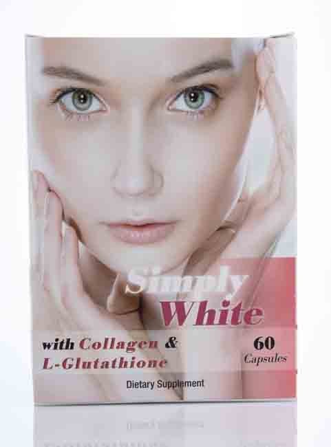 Simply White Collagen & Gluta 60 Capsule