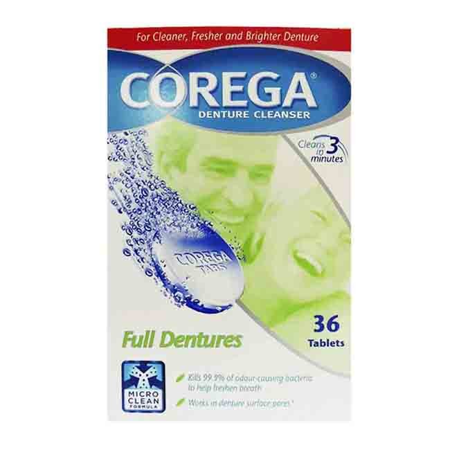 Corega Full Denture 36 Tablet