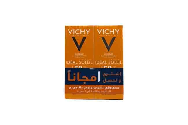 Vichy Ideal Spf 50+ Dry Touch Fluid 1+1 Off
