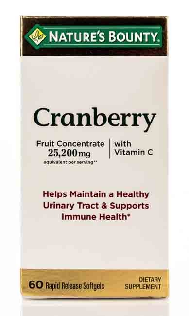 Nature'S Bounty Cranberry 60 Tablet